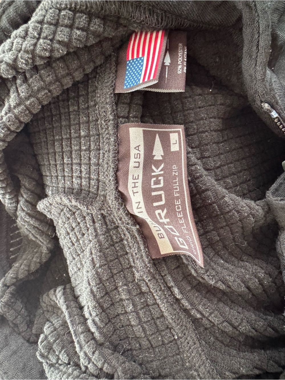 Go Ruck Task Full zip grid Jacket. - Picture 3 of 6